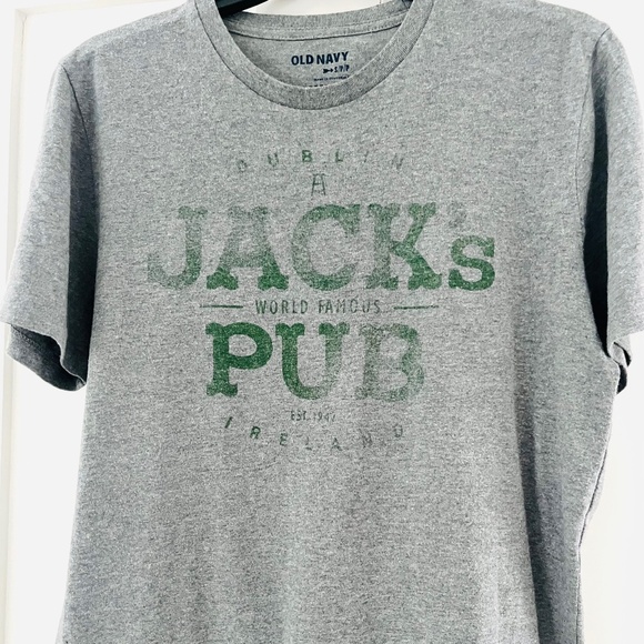 Old Navy Irish Dublin St Patrick's Day Tee Jacks Pub Ireland T shirt - Picture 1 of 3